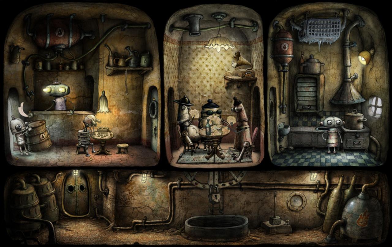 [22/10/2009] In Machinarium befinden wir uns in einer Welt voller Maschinen. Als Roboter Josef wollen wir die Stadt vor einer bösen Roboterbruderschaft zu retten.