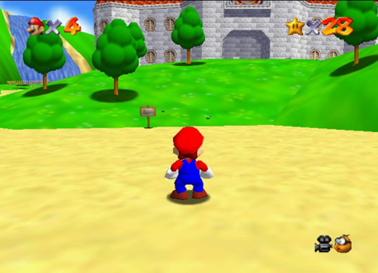 [30/10/2009] Super Mario 64 ist eines der besten Mario-Spiele überhaupt. Holt euren Nintendo 64 aus dem Keller und gebt dem Klempner seinen Last-Minute-Auftritt auf dieser blauen Kugel - unbedingt!