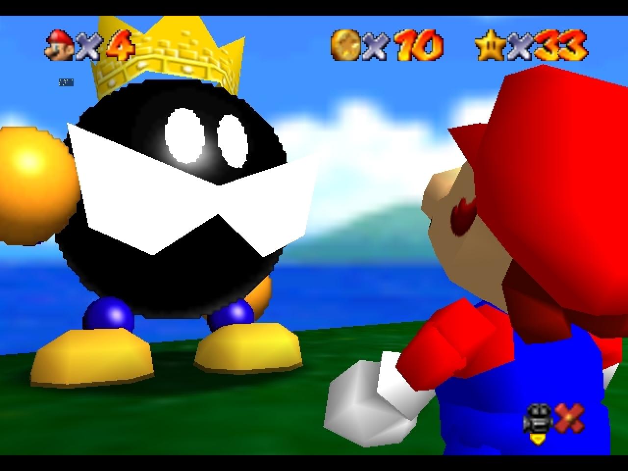 [23/10/2009] Platz 7: Super Mario 64 (Jump & Run, N64/1996): Nintendo-Meister Miyamoto hatte damals alles aus dem Nintendo 64 rausgeholt und ganz nebenbei auch Pionierarbeit für 3D-Jump & Runs geleistet.