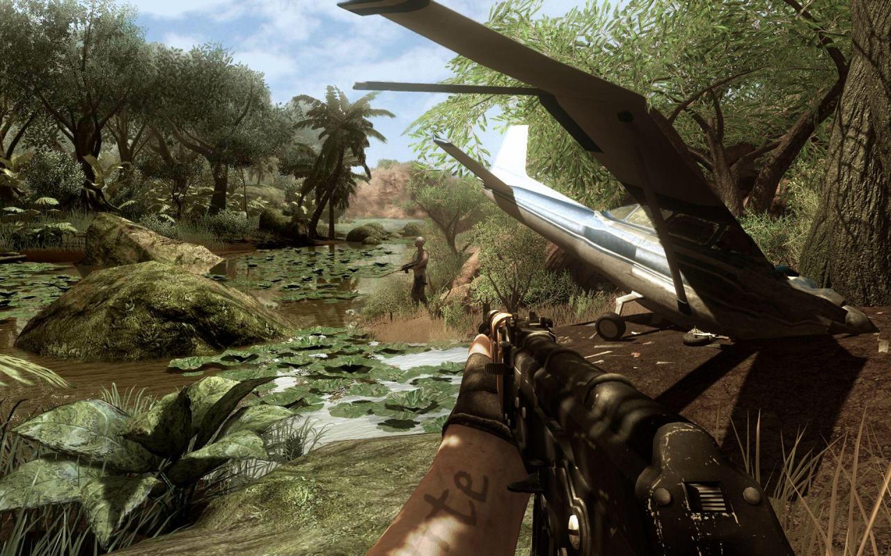 [26/11/2009] Die Entwickler von Far Cry 2 nutzen verschiedene Gegenstände wie einen PDA oder einen Kompass, um die entsprechenden Interface- Elemente glaubhaft in die Spielwelt zu integrieren. Dabei geht die Benutzung intuitiv in Animationen über.