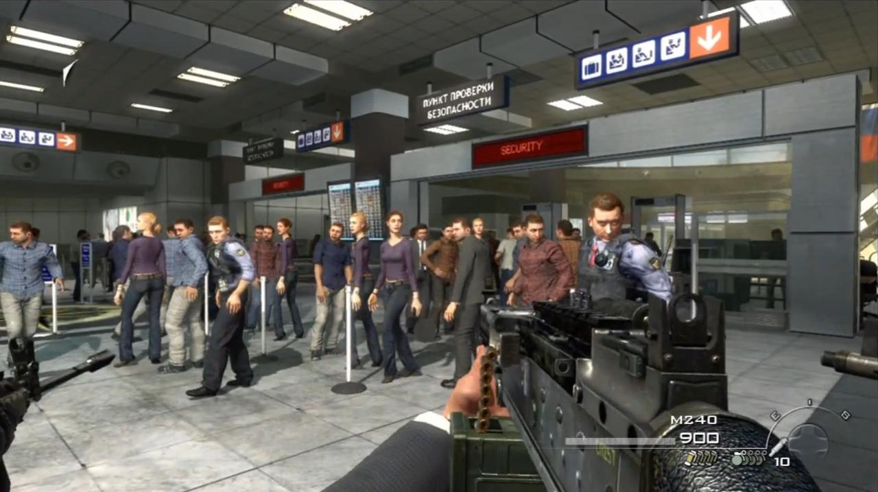 [10/11/2009] Call of Duty und andere Genre-Vertreter schocken gern mit der einen oder anderen kontroversen Szene. Alleiniger Marketing-Zug oder legitime Darstellung des Krieges? Klar ist, Krieg sollte nicht verharmlost werden. Ungeachtet der dahinter steckenden Intention kann es von Vorteil sein, die Schrecken des Krieges auf diese Art aufzuzeigen.