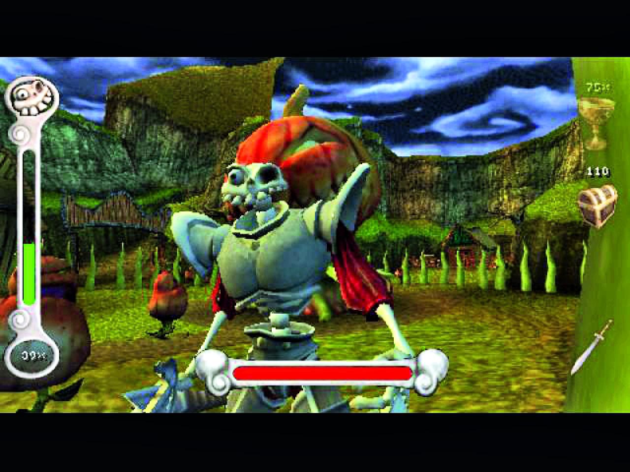 [04/12/2009] Sir Daniel Fortesque aus MediEvil mag zu Lebzeiten keine großen Heldentaten vollbracht haben - als animiertes Skelett holt er diese aber allemal nach. Nebenbei verfügt er über die einzigartige Fähigkeit, ohne Lippen und Unterkiefer zu grinsen.