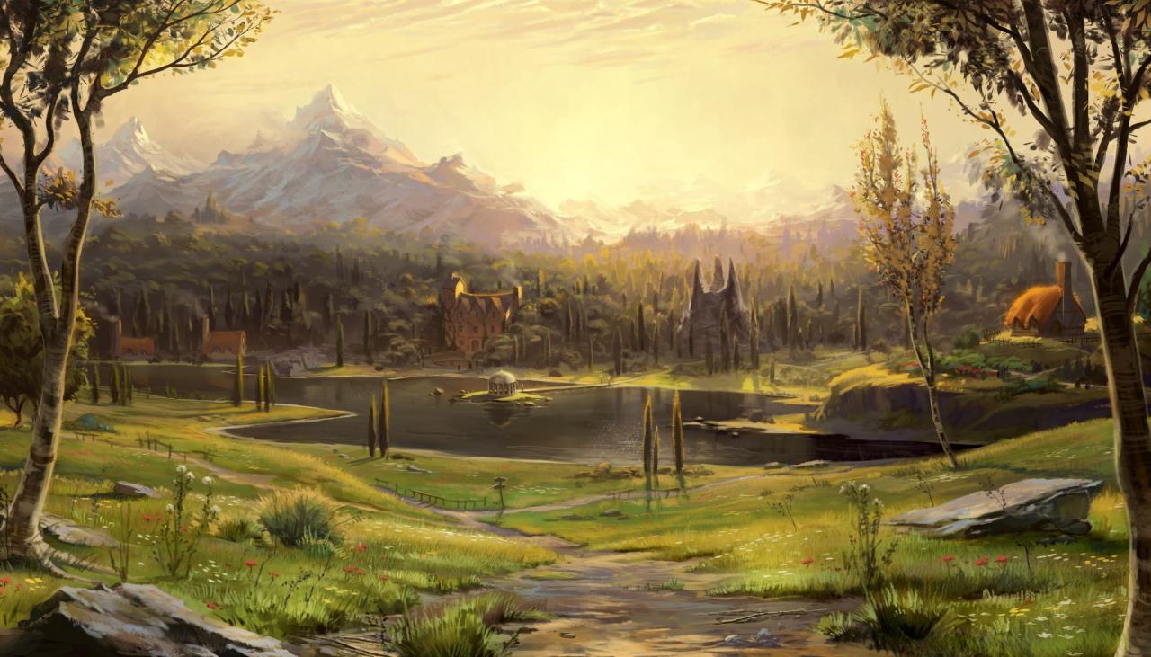 [13/01/2010] Same same but different:&nbsp;Diese alte Konzeptzeichnung für das Lionhead-Meisterwerk Fable 2 erinnert doch stark an das neue Albion, welches aktuell von Playground zusammengschustert wird.&nbsp;