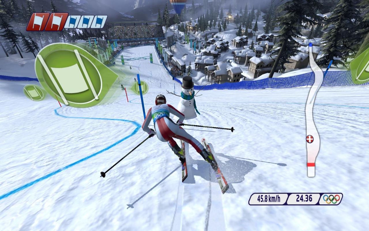 [20/01/2010] Vancouver 2010 ist das entsprechende Spiel zur Olympiade und schickt die Sportler duch eine Vielzahl an winterlichen Disziplinen.