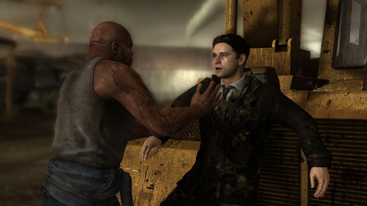 [12/02/2010] Eins ist klar: Diese zwei Herrschaften möchten nicht nur miteinander reden. Das cineastische Action-Spiel Heavy Rain ist voll solcher Szenen. Um Shaun Mars zu retten und das Rätsel um den Origami-Killer zu lösen, müssen sich Spieler im wahrsten Sinne des Wortes durch viele Situationen durchkämpfen. Bei den Quick-Time-Events ist Geschicklichkeit und Präzision von allerhöchstem Niveau gefragt.