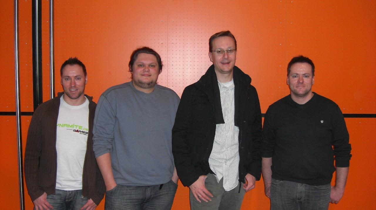 [12/02/2010] Andy, Simon, Christian, Thomas (v.l.)