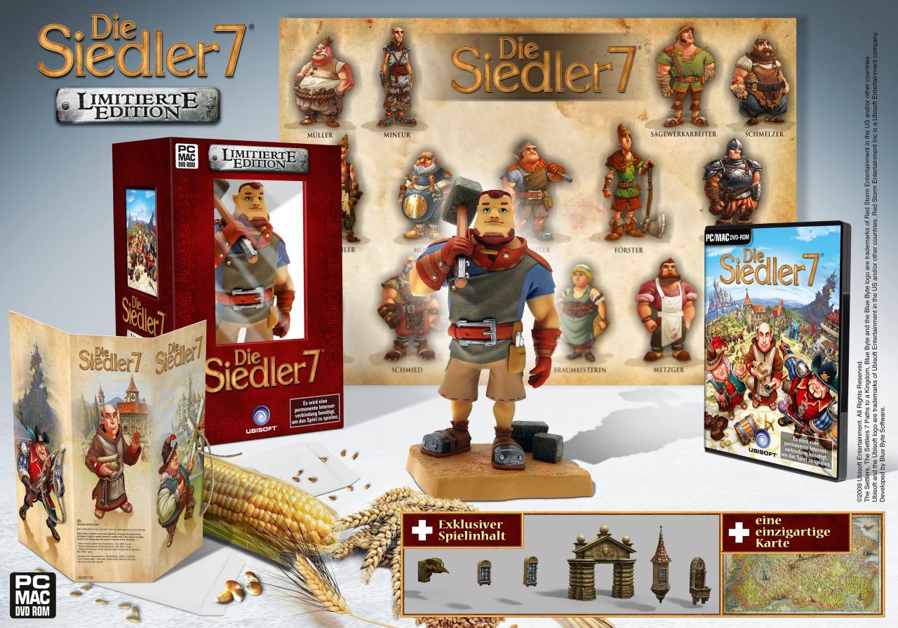 [09/02/2010] Shot der Collector's Edition von Die Siedler 7