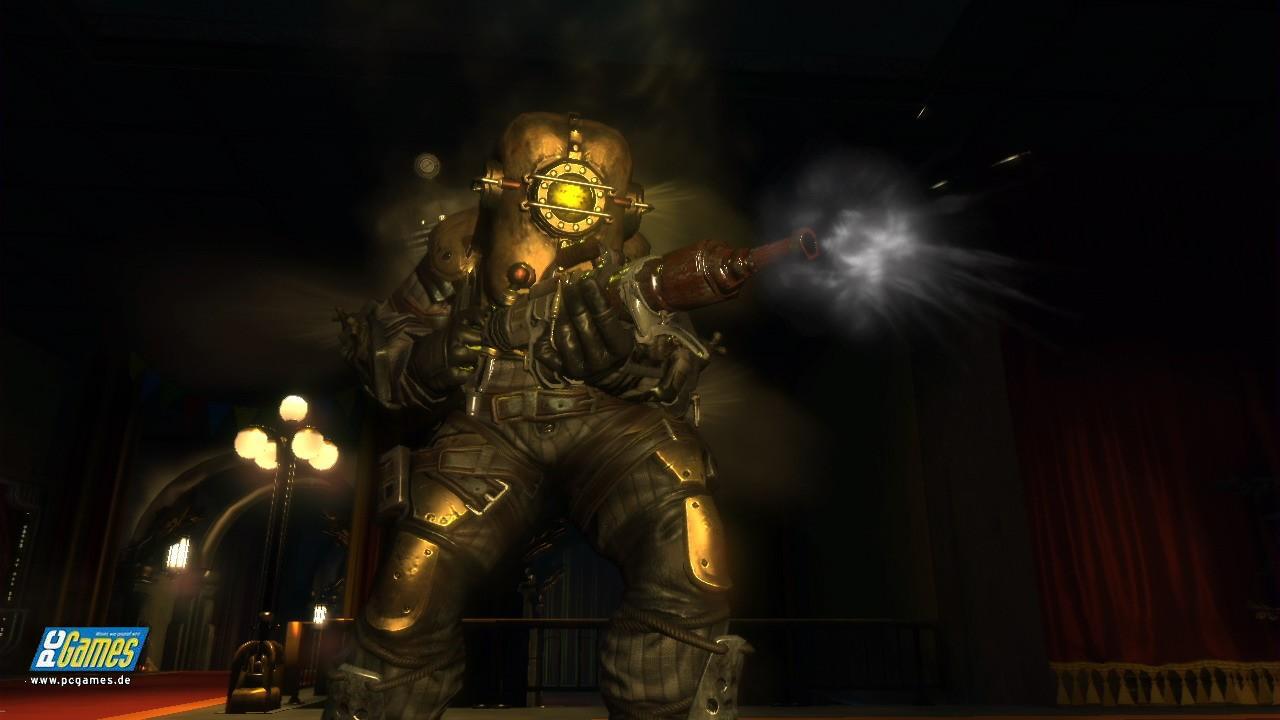 [01/03/2010] Platz 4: Wie im Vorgänger, begebt ihr euch in Bioshock 2 in die Unterwasser-Welt Utopia Rapture. Seit dem ersten Teil sind dabei 10 Jahre vergangen - 54 Stimmen (5,4%) gab's für die Big Daddys und Little Sisters.