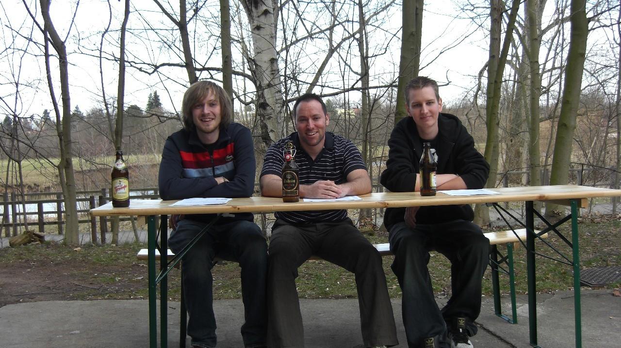 [19/03/2010] Im Cynamite-Podcast 107 v.l.n.r: Dominic, Andreas, Tom 