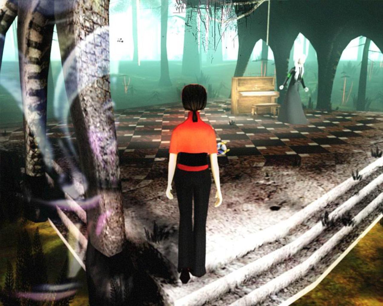 [13/04/2010] Das Horror-Adventure The Path ist eine weitere Rotkäppchen-Adaption. Die Handlung ist simpel: Eure Aufgabe ist es, eine von sechs Schwestern durch den Wald zum Haus der Großmutter zu führen. Dabei stoßt ihr im düsteren Wald nicht nur auf allerlei seltsame Kreaturen sondern auch auf einen Friedhof und andere unheimliche Orte.
