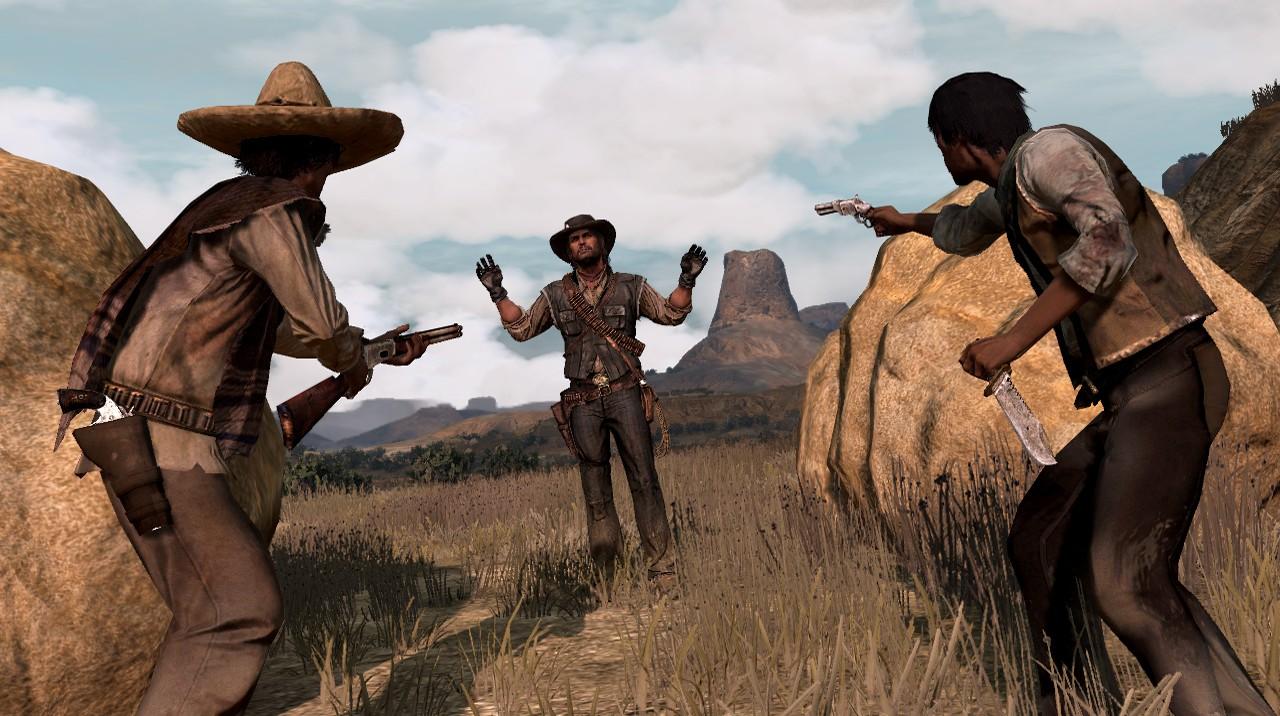[17/05/2010] Red Dead Redemption überzeugt nicht nur durch eine herausragende Story, auch der Multiplayer-Modus ist nicht von schlechten Eltern. Unseren Gegenspielern liefern wir Western-typische Schießereien, stets auf der Jagd nach Banditen.