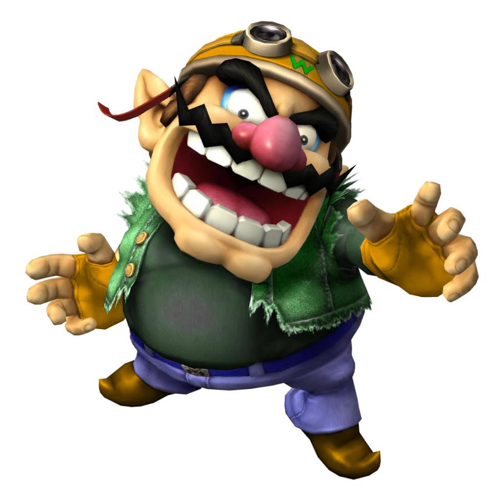 [14/05/2010] Wario: Ursprünglich als Bösewicht entworfen ist Wario geldgierig, hat grauenhafte Manieren und einen noch schlechteren Geschmack, was die Wahl seiner Kleidung angeht. So sehr uns aber auch manchmal auf den (Seh-)Nerv geht, verfolgt er meist mehr oder weniger gute Ziele und kämpft gegen die bösen Jungs. Wenn auch nicht aus reinem Edelmut, sondern ihrer Schätze willen.