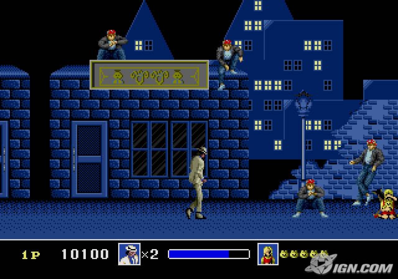 [21/05/2010] Eines der seltsamsten Games überhaupt ist wohl Michael Jackson's Moonwalker für Sega Genesis. Ihr tanzt Moonwalk gegen eure Feinde und befreit kleine Kinder aus den Fängen von Mister Big.