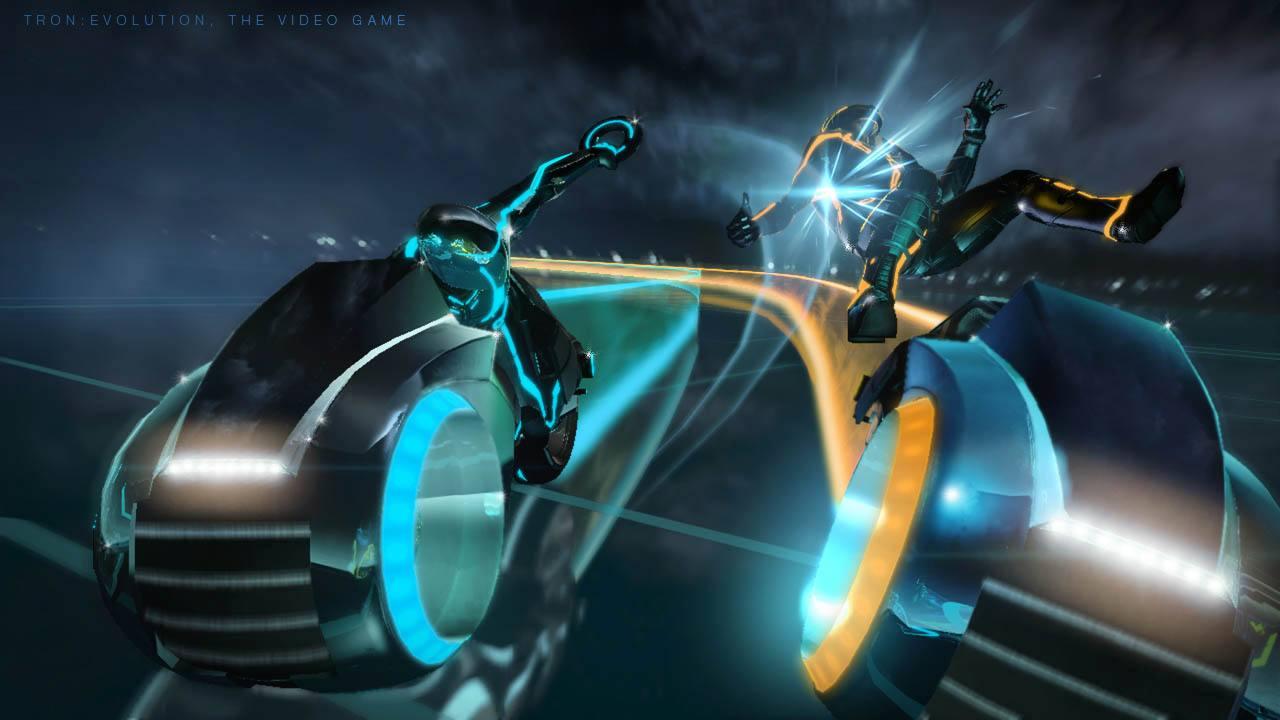 [20/05/2010] Die Cyberbike-Lichtrennen in Tron-Evolution sehen klasse aus, sind aber mitunter sehr schwer. 
