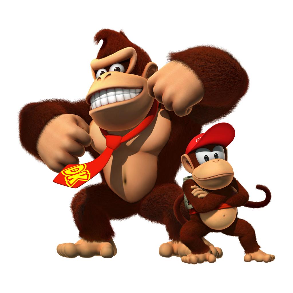 [16/06/2010] Donkey Kong hatte seine ersten Auftritte auch noch als Schurke. Damals entführte er die Freundin von Jumpman und später die von Mario. Heute wissen wir, dass Berg-Gorillas friedliebende Tiere sind und Donkey Kong die Dame sicher gegen Lösegeld in Form von ein paar Bananen ohne Weiteres freigelassen hätte.