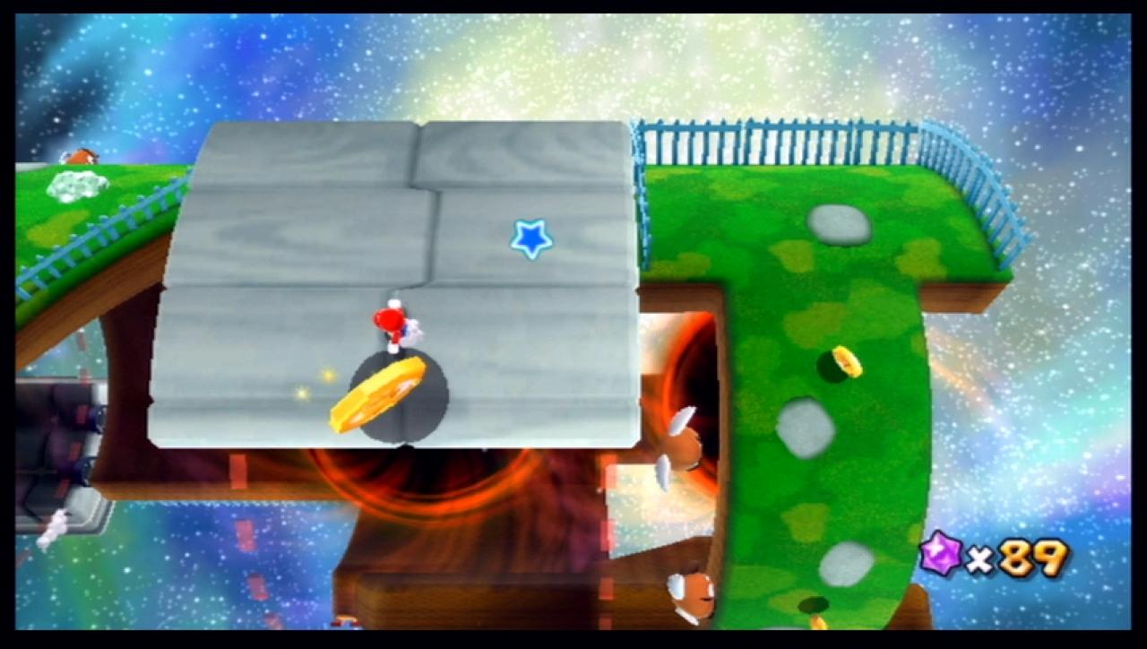 [01/06/2010] Super Mario Galaxy 2 Komplettlösung - 1. Kometenmünze: Sky Station Galaxy