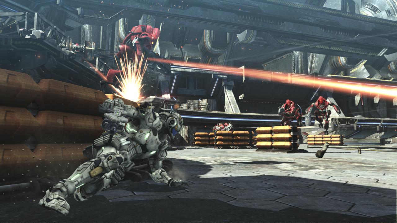 [11/06/2010] Platinum Games überzeugte vielleicht nicht jeden mit Vanquish, verdient war dies jedoch nicht. Max Payne wirkt hier alt, wenn wir in Zeitlupe in unserem Mech-Suit durch die Luft fliegen und Horden an Robotern wegfetzen. Außerdem gab es einen Button, dessen Funktion nur darin bestand, eine Zigarette anzuzünden. Merkwürdiges Spiel.