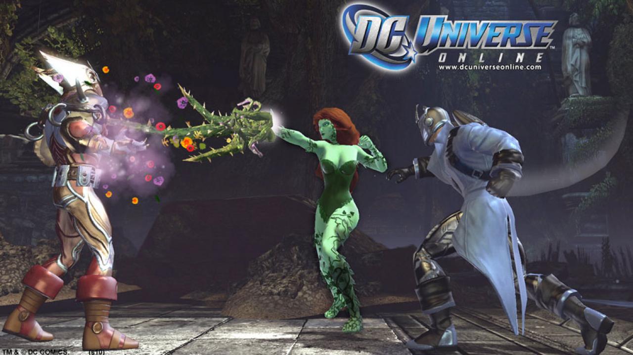 [21/06/2010] In ihrem Namen selbst steht Gift, Poison Ivy wird in DC Universe Online zu unserer Mentorin, wenn wir als Schurke Superfähigkeiten bekommen und Leute vergiften.
