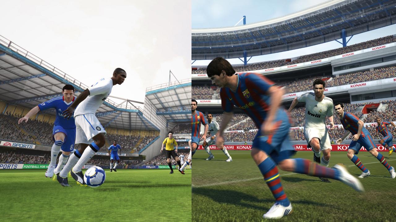 [28/07/2010] So wie sich Call of Duty und Battlefield um die Shooter-Fans streiten, geht auch das Duell zwischen FIFA und Pro Evolution Soccer mal wieder in die nächste Runde. Nach vielen Jahren, in denen FIFA mit Lizenzen überzeugte und PES hingegen das ausgefeiltere Gameplay vorweisen konnte, haben beide Spiele jetzt ihre festen Abnehmer gefunden.