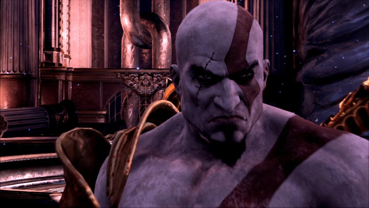 [23/07/2010] Kratos ist ein großer, starker Kerl, der es offenbar mit jedem aufnehmen kann. Das scheint zu gefallen. Nicht selten kommt er in der God of War-Serie zum Stich. Schaut man sich ihn aber mal genauer an, dann wird einem klar: ein Schönling ist er ja nicht gerade. Sein Gesicht mit der überdurchschnittlich großen Nase, sowie der Glatzkopf sind auf jeden Fall nicht die Gründe, wieso er so viel Erfolg bei den Ladies hat.