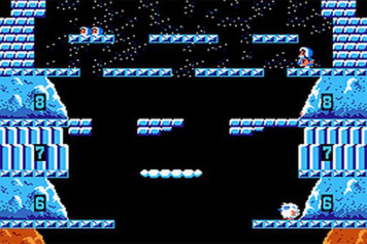 [16/07/2010] Ice Climber: Das 2D-Spiel fürs NES überzeugt aufgehitzte Spielerherzen mit seinem eisigen Setting.
