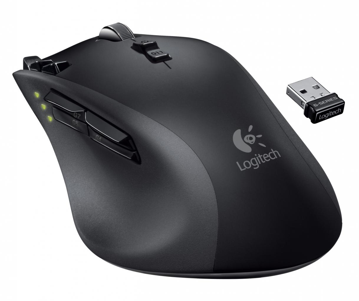 [23/08/2010] Eine der wenigen kabbellosen Gamingmäuse: die Logitech G700