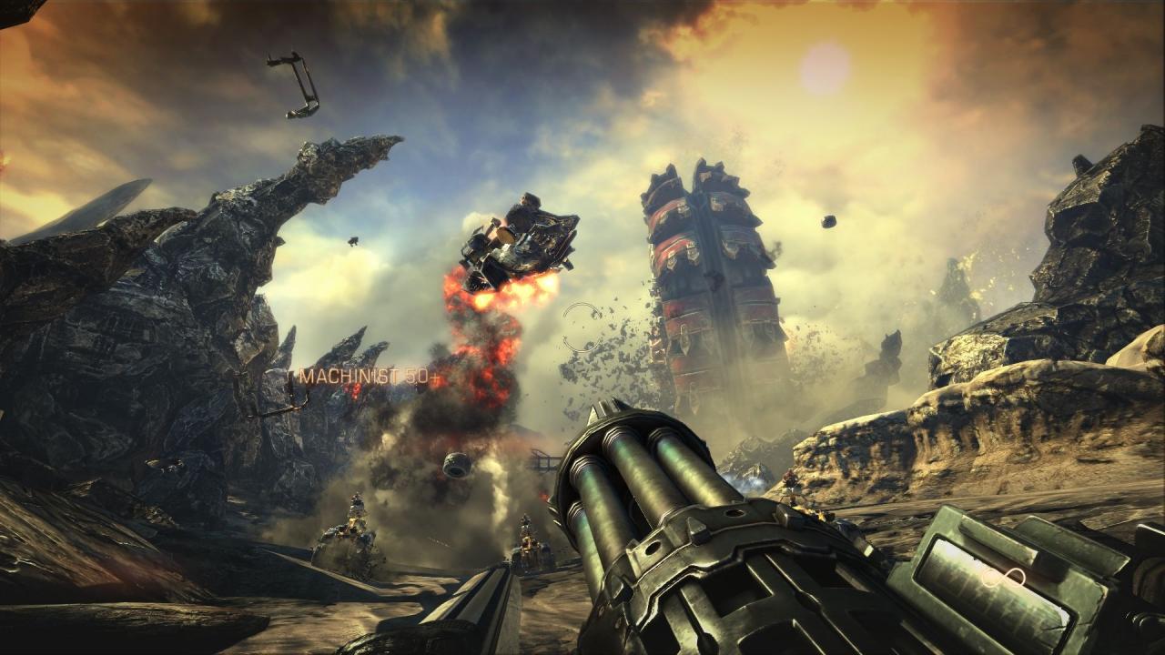 [19/08/2010] Bulletstorm, Electronic Arts[br]Mit Infos zum Mehrspieler-Modus hält sich Electronic Arts leider bedeckt. Gängige Modi, wie Deathmatch und Capture the Flag, einen Weg ins Spiel finden, ist jedoch so sicher wie das Amen in der Kirche. Etwas Pepp in die Reiberein könnten die wuchtigen Nahkampfattacken und coolen Spezialfähigkeiten bringen.