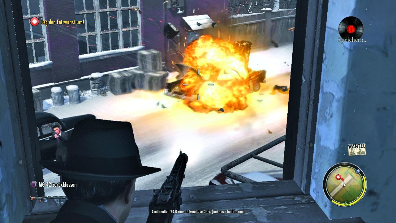 [12/08/2010] LEKTION GELERNT? - Da stehen Autos und dort sind Gegner. Was sollten Sie tun? Genau, die Karren zur Explosion bringen. Wir können nicht oft genug darauf hinweisen, wie praktisch diese Taktik ist.