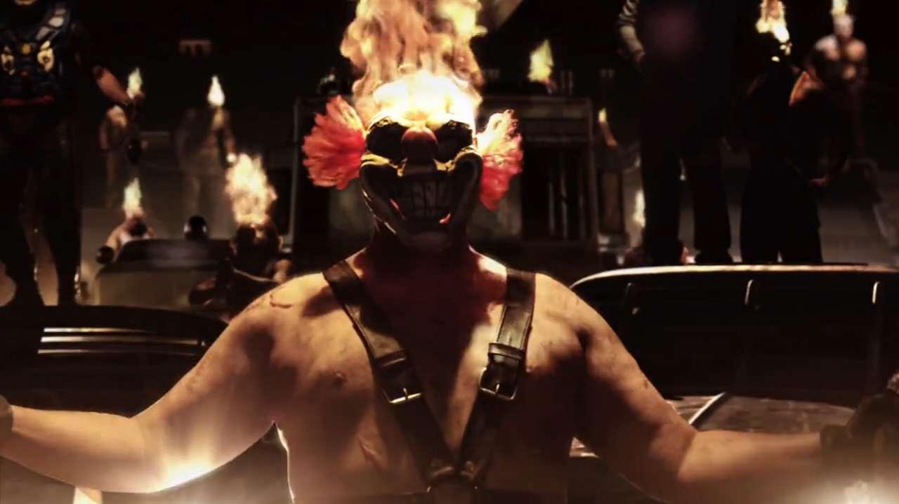[20/08/2010] Sweet Tooth. Wer Angst vor Clowns hat, der hätte schon Grund genug, diesen Herren aus der Twisted Metal-Reihe zu meiden. Dazu kommt noch, dass seine Clowns-Maske in Flammen steht. Und dazu noch, dass er ein Massen-Mörder ist, der den elektrischen Stuhl überlebt hat. Meep.
