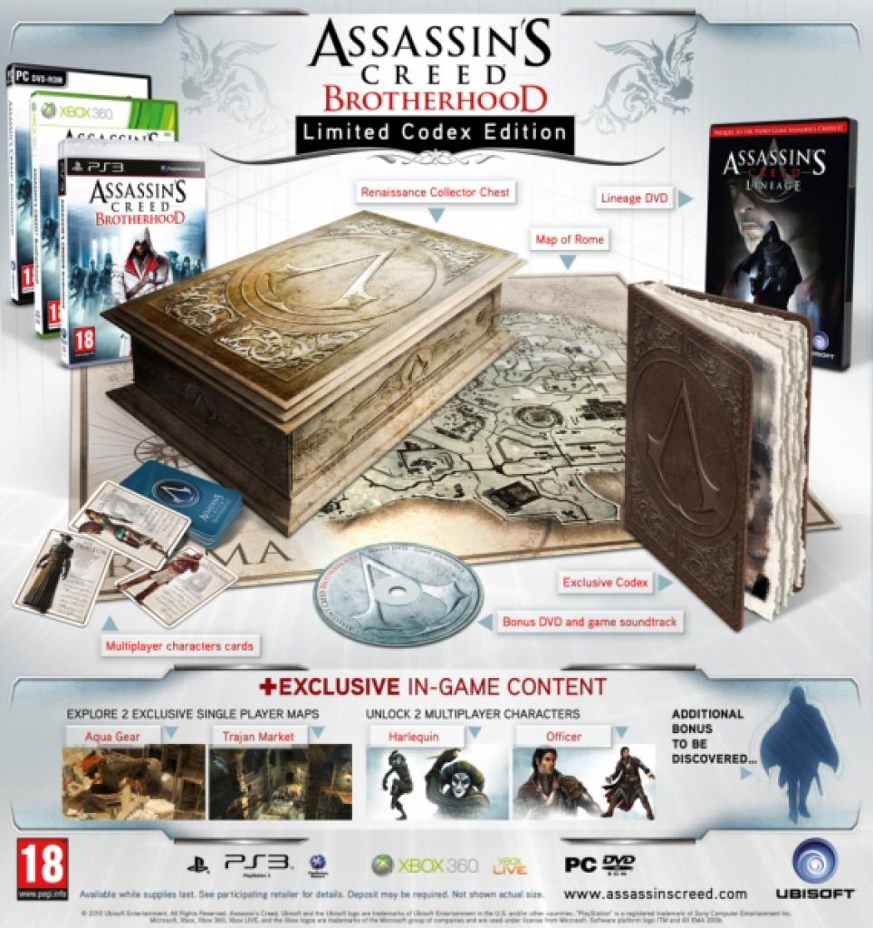 [27/08/2010] Sammler-Edition von Assassin's Creed: Brotherhood.