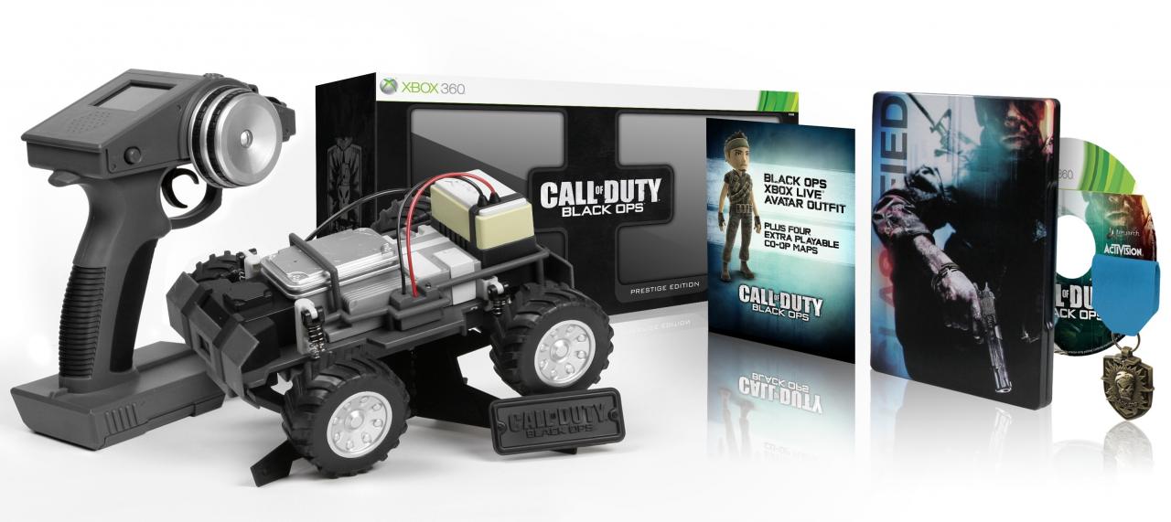 [12/08/2010] Platz 3: Bronze für die Call of Duty: Black Ops Prestige Edition: fernsteuerbares Überwachungsfahrzeug RC-XD, limitierte Black Ops-Medaille und Ingame-Material konnten 63 Games Aktuell-User (15%) überzeugen.