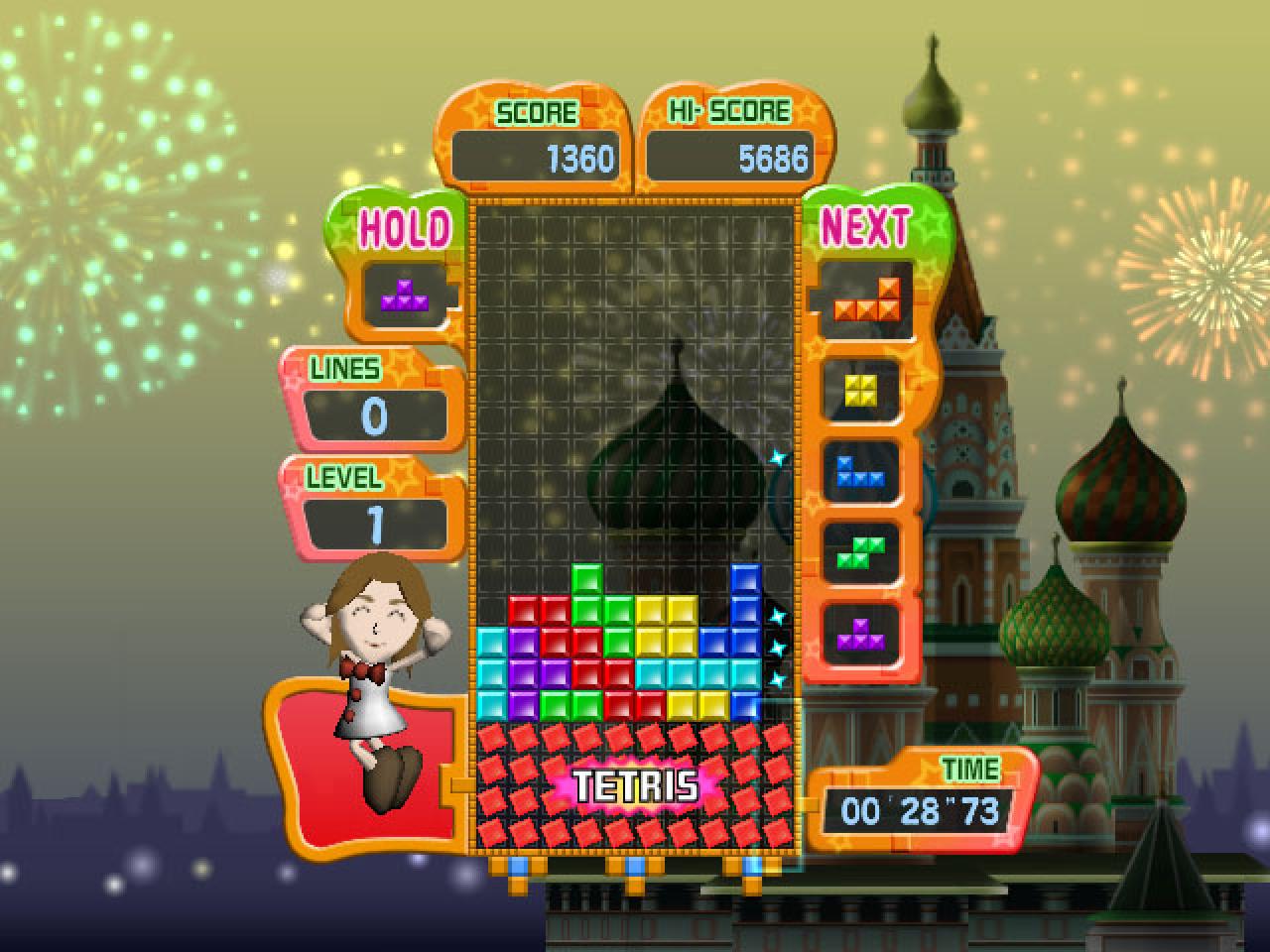 [13/09/2010] Es ist immer gut, sich im Leben viel Platz für Freiheit zu lassen, und auch bei Tetris zahlt sich das aus. Lass dir viel Raum für Optionen und du wirst es im Spielverlauf leichter haben.