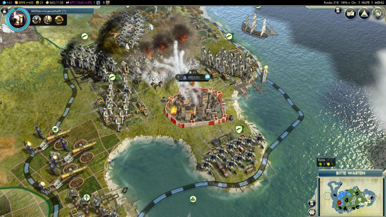 [20/09/2010] Platz 7: Civilization Revolution hat bewiesen wie gut ein Civ auf Konsolen funktionieren kann. Eine Umsetzung von Civilization 5 ohne jegliche Abstriche würde zumindest 20 Spieler (4,1%) freuen.