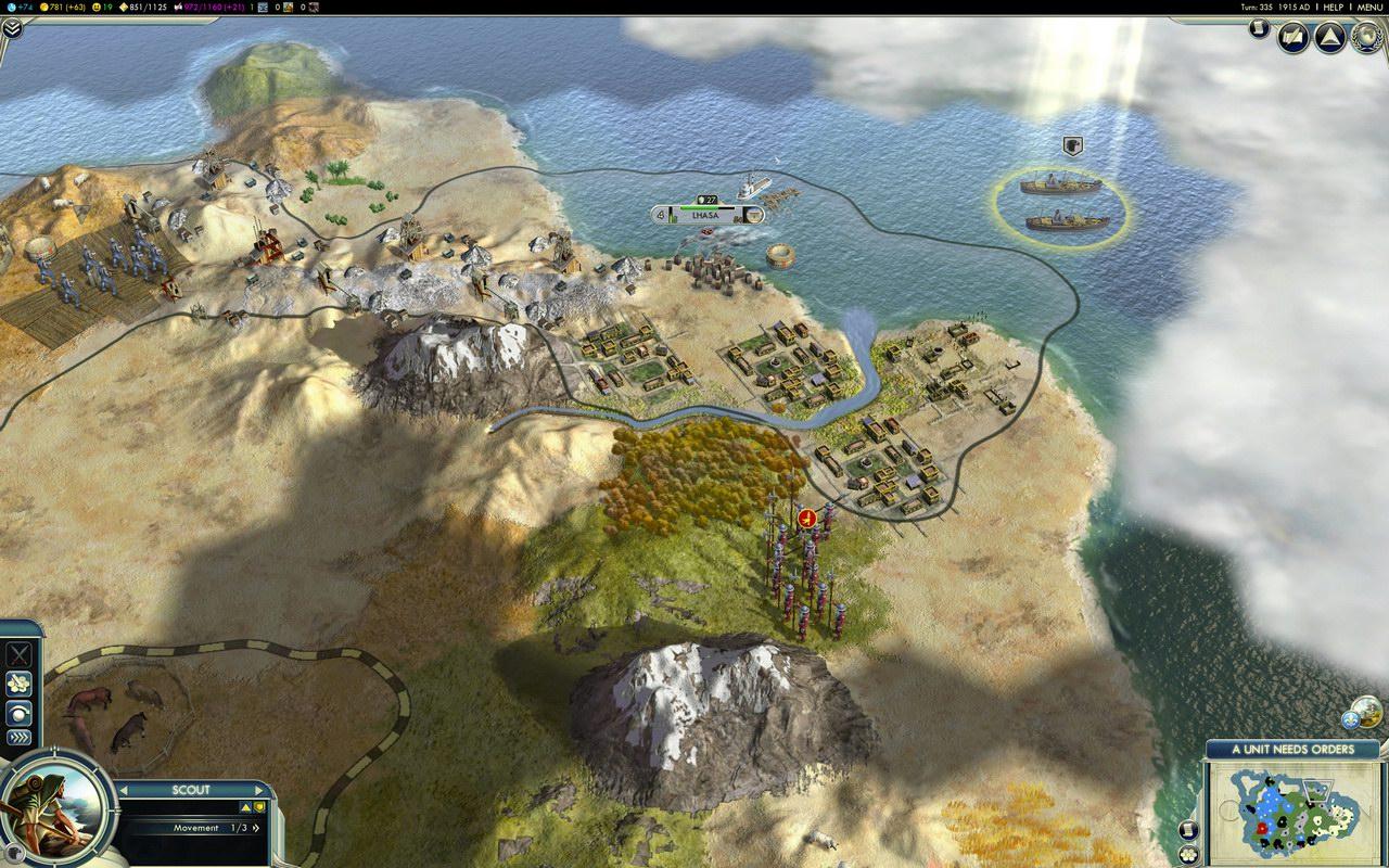 [21/09/2010] Platz 4: Sid Meier's Civilization 5 führt dezente, aber nützliche Neuerungen in die altehrwürdige Civilization-Reihe ein, wie Hex-Felder. Das bringt dem Titel den vierten Rang ein, dank 25 Stimmen (7,9%).