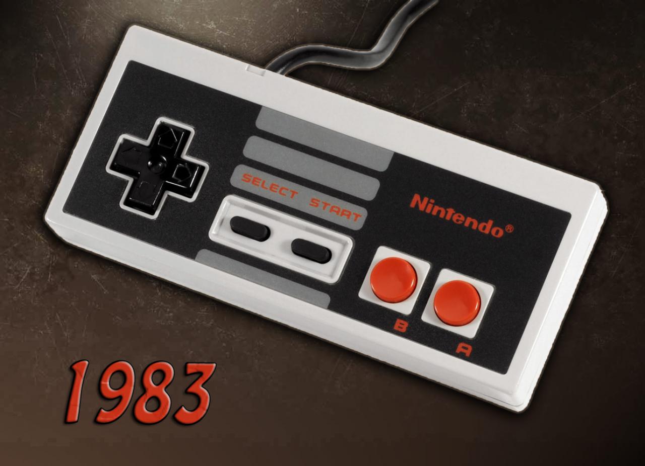 [27/09/2010] Die Anordnung der rechten Buttons gehen entgegen diverser Behauptungen nicht auf Nintendo, sondern General Consumer Electric (Vectrex-Konsole) zurück.
