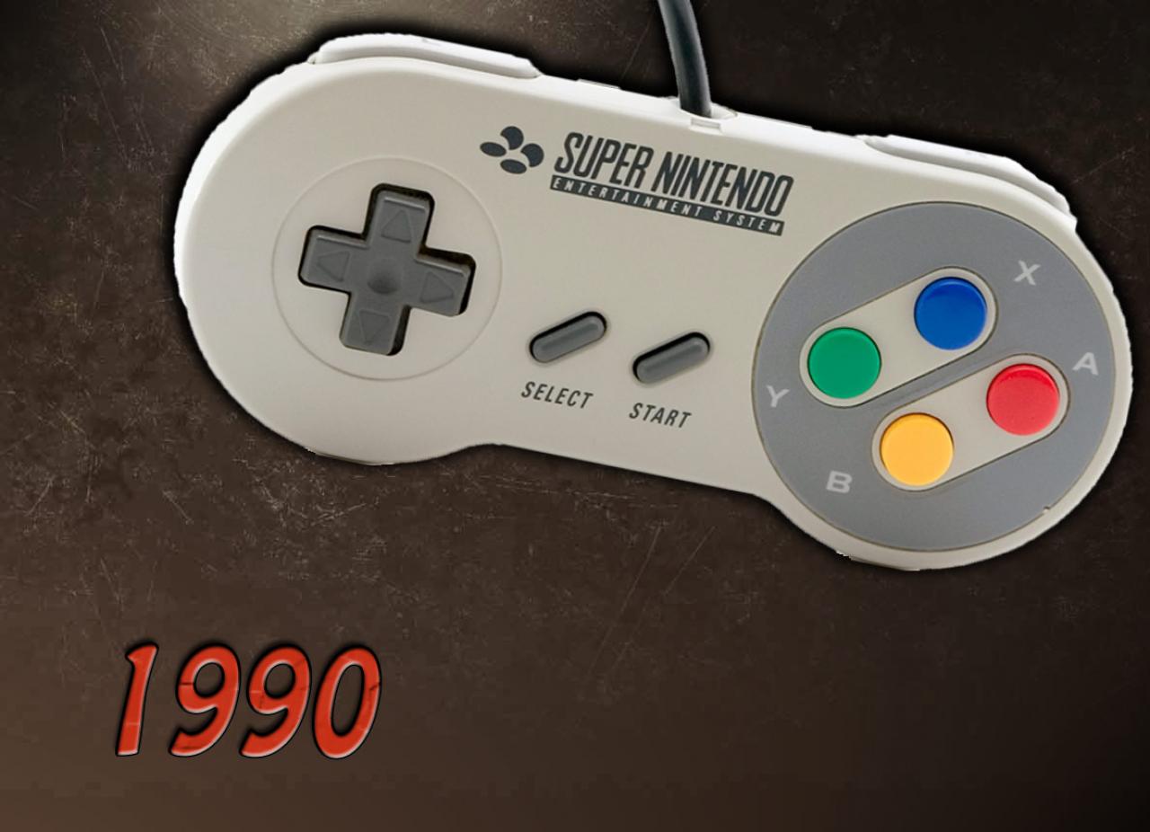 [28/09/2010] Der fast finale Prototyp des SNES-Controllers hatte keine Schulterbuttons.