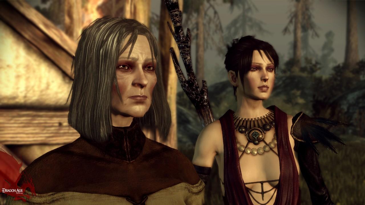 [30/09/2010] In Dragon Age: Origins sind Gesichter leicht kantig und wirken oft ein wenig porzellanartig.