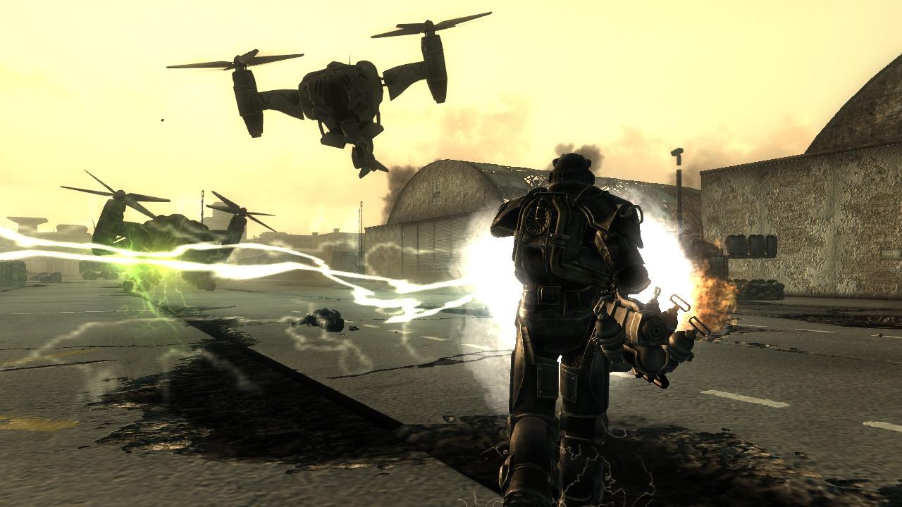[30/09/2010] Grafikeffekte in Fallout 3 sind eher nicht magischer Natur, sondern zerstörerischer. Wir sagen nur: Nacht, Fat Man, BOOM! Muss man gesehen haben!