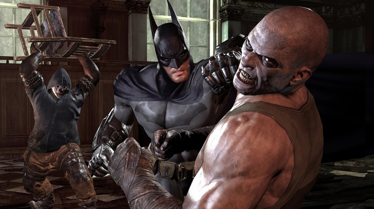 [02/09/2010] The Dark Knight Rises: In Batman: Arkham City gibt es nicht nur ein düsteres Szenario auf die Augen, sondern auch jede Menge Pixel-Pracht. Alleine die Gegner und die Rüstung des Fledermausmannes sehen umwerfend gut aus.