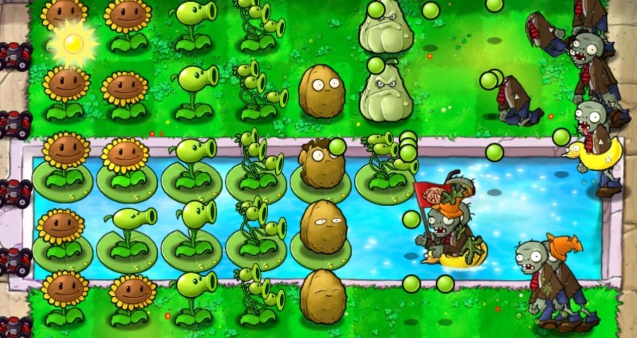 [09/09/2010] Plants vs. Zombies - Preis: 2,39 Euro/ 5,49 Euro - Die HD-Variante für iPad und iPad 2 ist etwas teuerer. Im Spiel lasst ihr die Zombies unter keinen Umständen in euer Haus. Dafür baut ihr Pflanzen, die die Untoten aufhalten sollen. Achtung: Suchtgefahr!