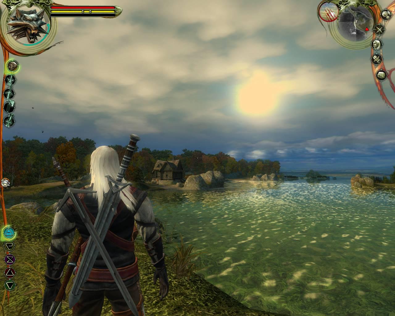 [30/09/2010] The Witcher ist ebenfalls ein Rollenspiel, das durch gelungene Panoramen überzeugen kann - auch wenn die Welt ansonsten eher düster ist.