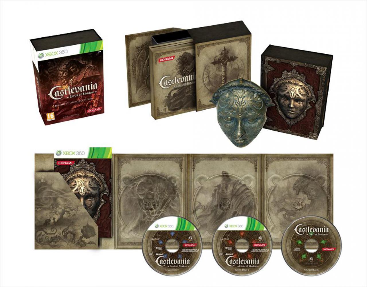 [05/10/2010] Platz 17: Castlevania: Lords of Shadow: Die aufwendig mit Illustrationen verzierte Verpackung enthielt unter anderem eine metallene Nachbildung der God Mask aus dem Spiel sowie den Soundtrack auf CD. Für das Paket gab es aber nur 2 Stimmen (0,5%).