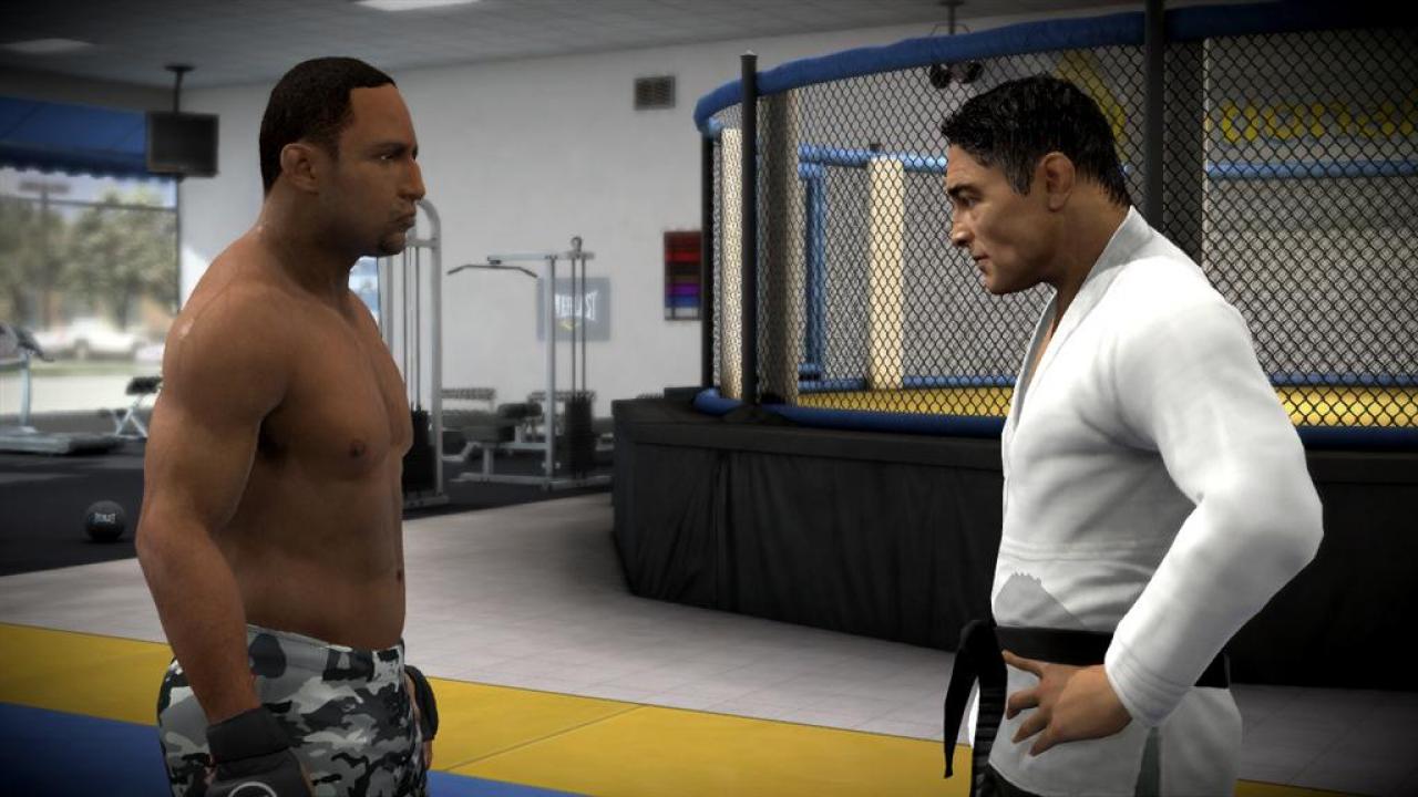 [25/10/2010] Wie es in EA Sports Spielen meistens üblich ist, sind sämtliche Sportarenen mit Werbung tapeziert - so auch beim Titel EA Sports MMA. Nachdem Dänemarkt allerdings ein Gesetz erlassen hat, das die Werbung für Energy Drinks verbietet, war auch der Boxtitel weg vom Fenster, schließlich werden wir hier mit virtueller Energy Drink-Werbung konfrontiert.