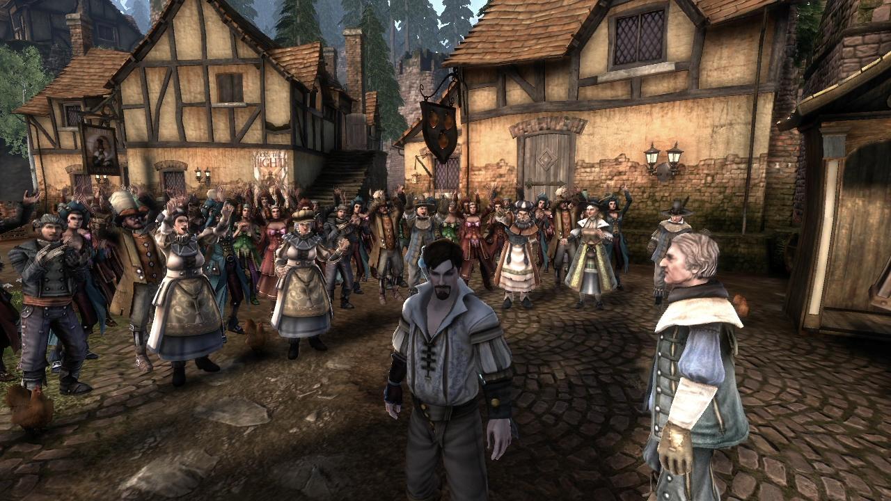 [25/10/2010] Fable 3 im Test für Xbox 360: Das Spiel strotzt nur so vor schwarzem Humor. 