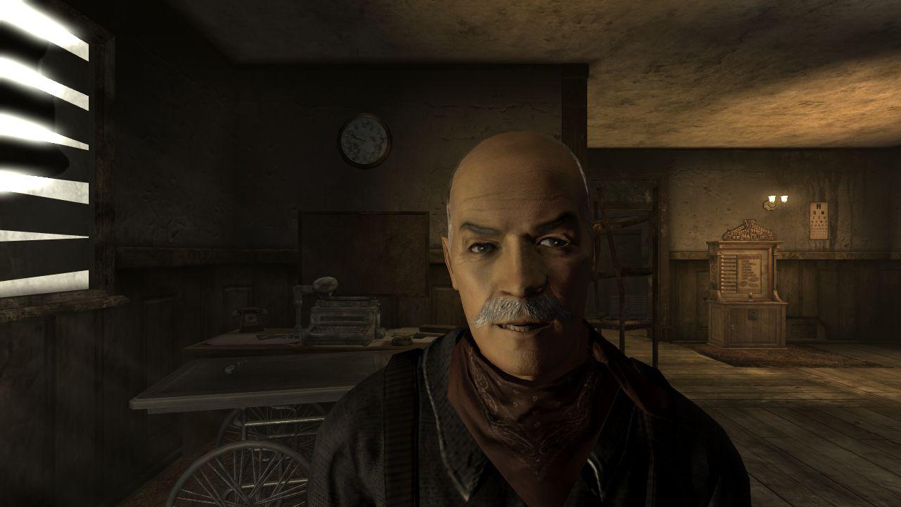 [19/10/2010] Gesichter: Bei den Gesichtern legt Fallout: New Vegas im Vergleich zum Vorgänger nur wenig zu. Die Unterschiede sind minimal - hier wäre eine grafische Auffrischung dringend nötig.