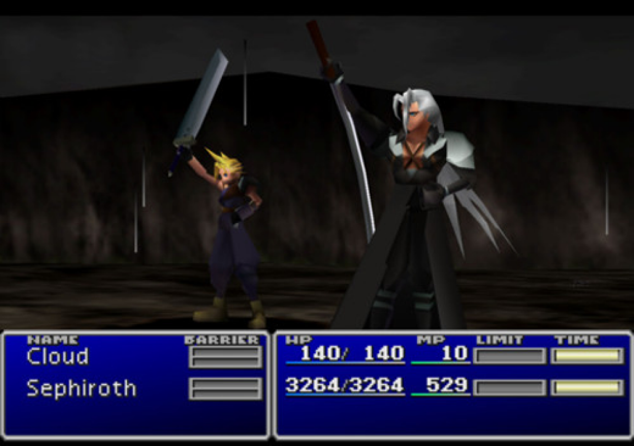 [20/10/2010] Zugegeben: Der Kampf gegen Sephiroth aus Final Fantasy VII - besser gesagt die Kämpfe davor - ist wirklich gut, da mächtig die Fetzen fliegen. Als es zu Sephiroth geht, ist der Obermotz selbst jedoch mit einem einzigen Schlag vernichtet - enttäuschend.