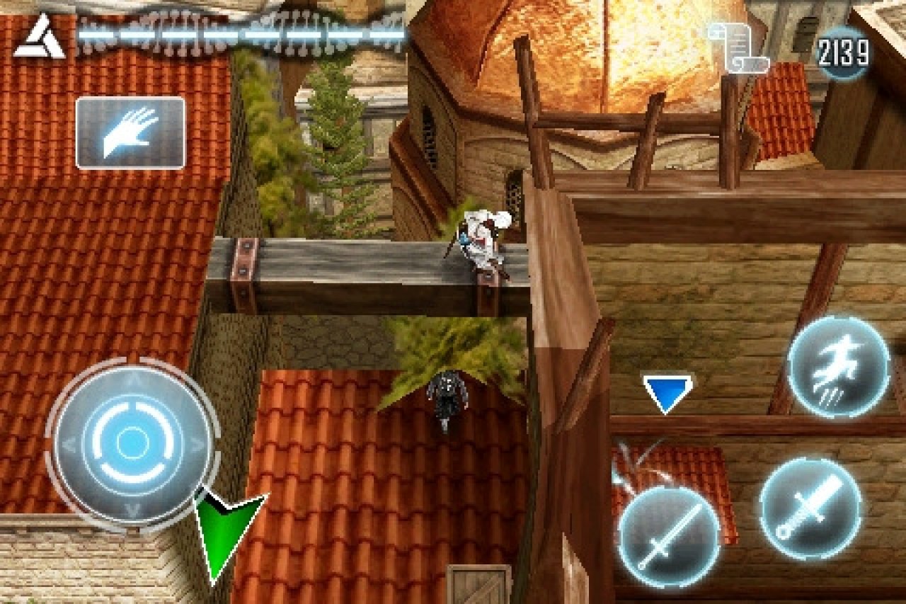 [08/10/2010] In der ersten Umsetzung von Assassin's Creed dürft ihr den Meuchelmörder noch in 3D spielen.