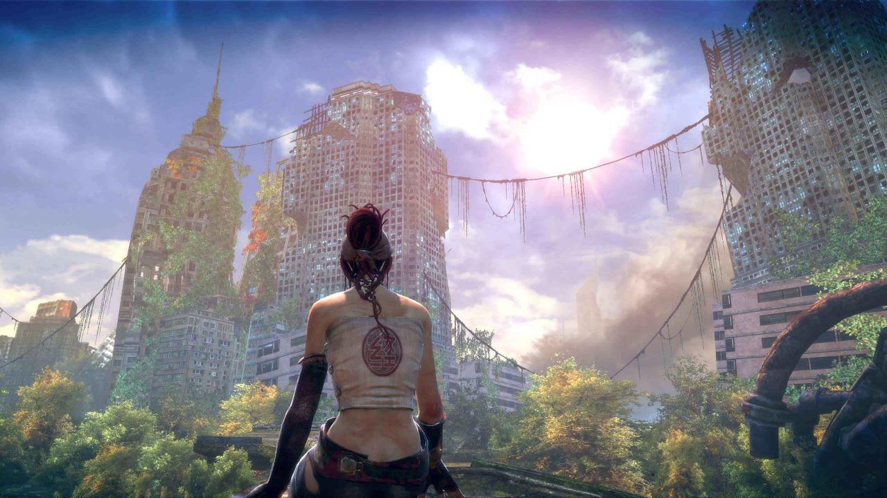 [07/10/2010] Enslaved: Odyssey to the World - Eine wunderschöne Reise unternehmen Trip und Monkey in der postapokalyptischen Welt von Enslaved. Statt grauer und düsterer Szenarien warten hier eindrucksvoll helle und grüne Schauplätze auf euch.