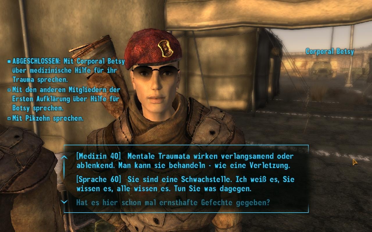 Solche Entscheidungsmomente, in denen meine  Skills zum Tragen kommen, habe ich in Fallout 4 vermisst.