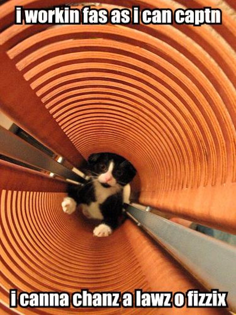 [22/10/2010] Lolcats sind ein echtes Internetphänomen: Obwohl es schon über hundert Jahre witzige Bilder mit Katzen gibt, ging der Boom erst 2007 so richtig los. Mittlerweile gehört icanhascheezburger.com, Ursprungsort der lolcats, zu den erfolgreichsten Seiten weltweit. (12)